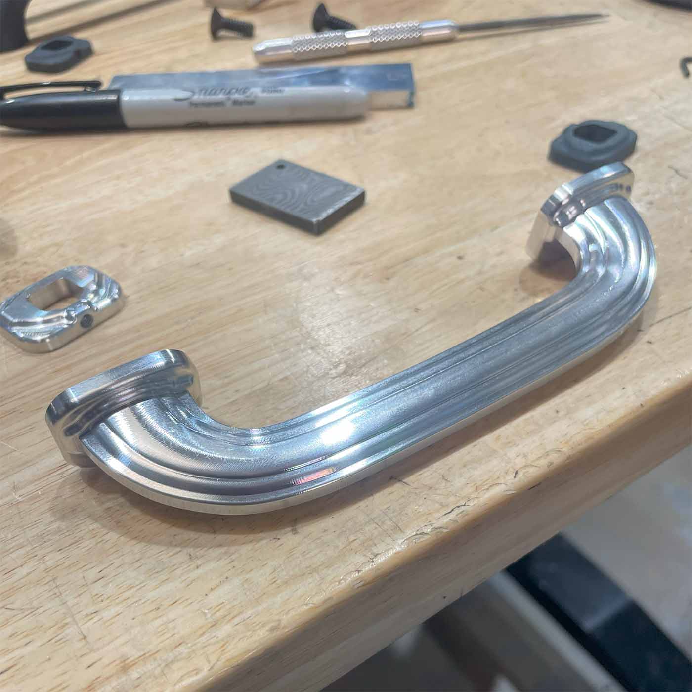 1932 GMC Interior Door Pull Handle