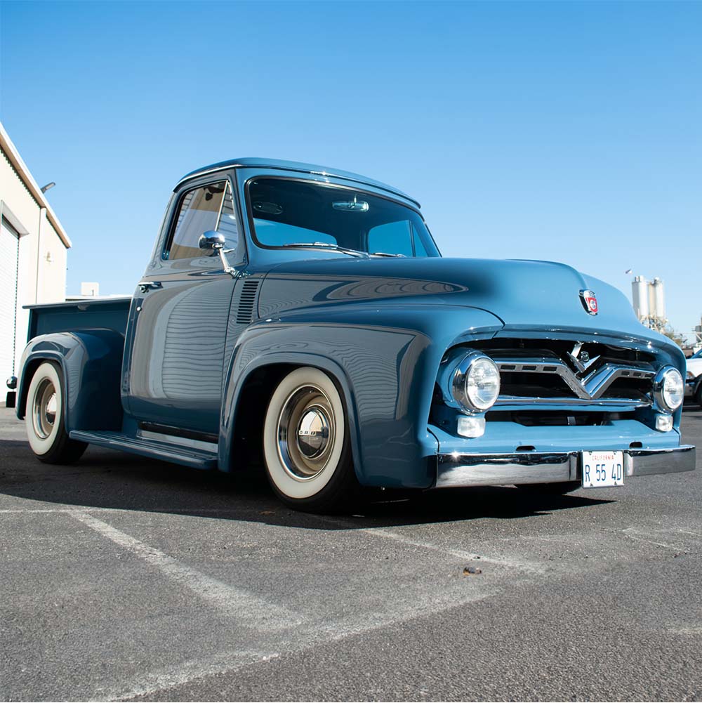 Blue Ford F100 Mike Morales Mobile Size