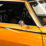 Round Mirror Set - Raw Finish