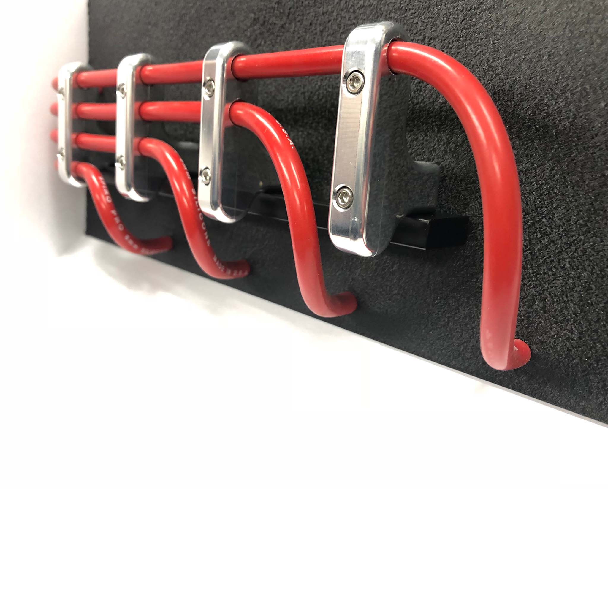 Custom Spark Plug Wire Loom Valve Cover Mounting Display