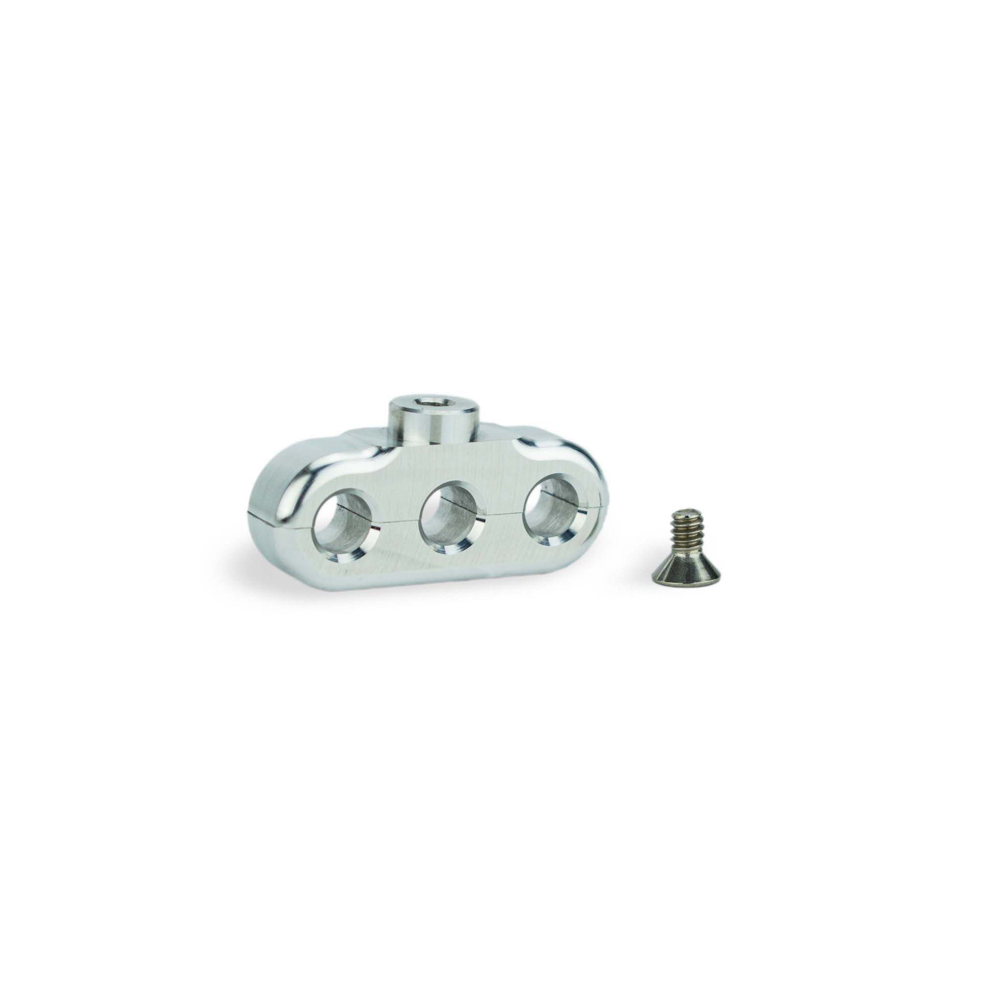 Custom Mount Spark Plug Wire Loom With Screw (3 Hole Wire)